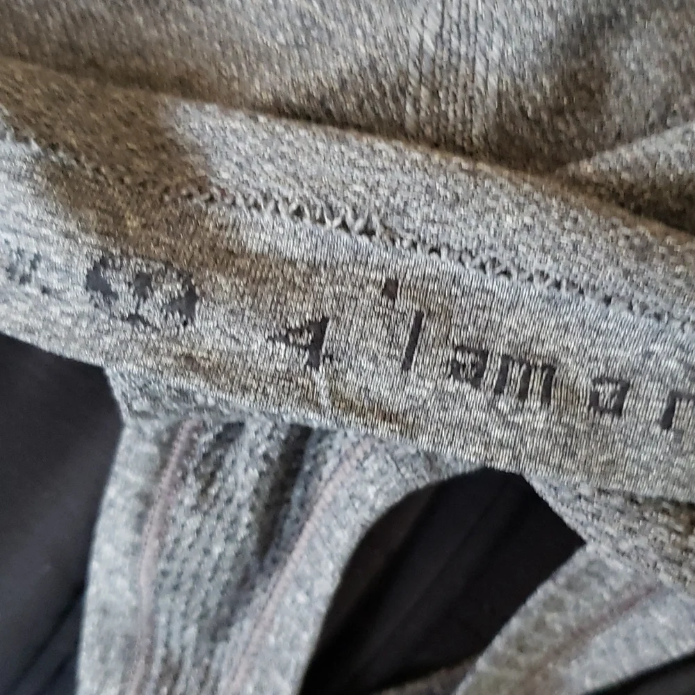 Lululemon Athletica Swiftly Tech Runner Dark Gray Womens Tank Top Size  4